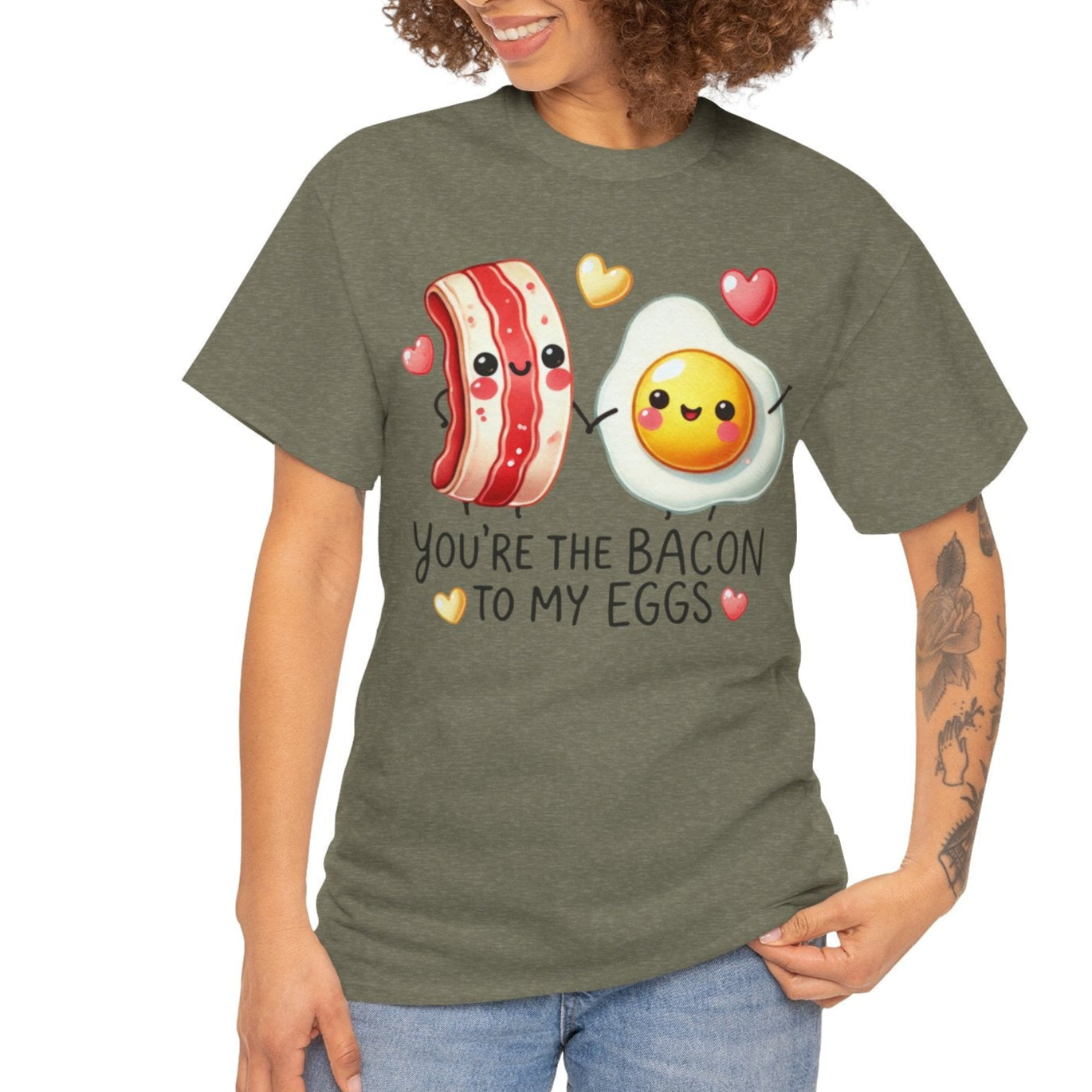 You're the Bacon to My Eggs Tee - Kim’s Signature Beauty & Accessories    