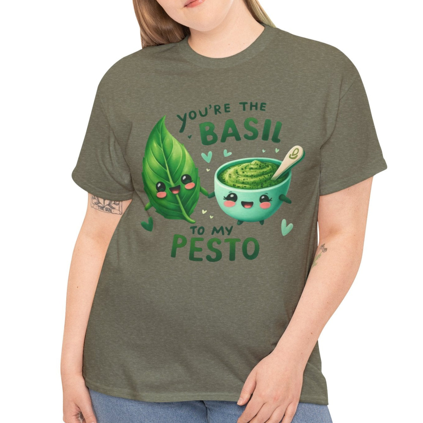 You're the Basil to My Pesto Tee - Kim’s Signature Beauty & Accessories    