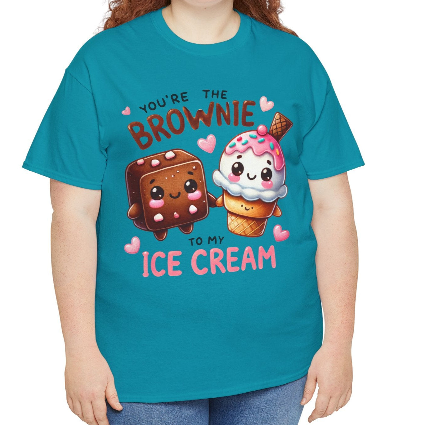 You're the Brownie to My Ice Cream Tee - Kim’s Signature Beauty & Accessories    