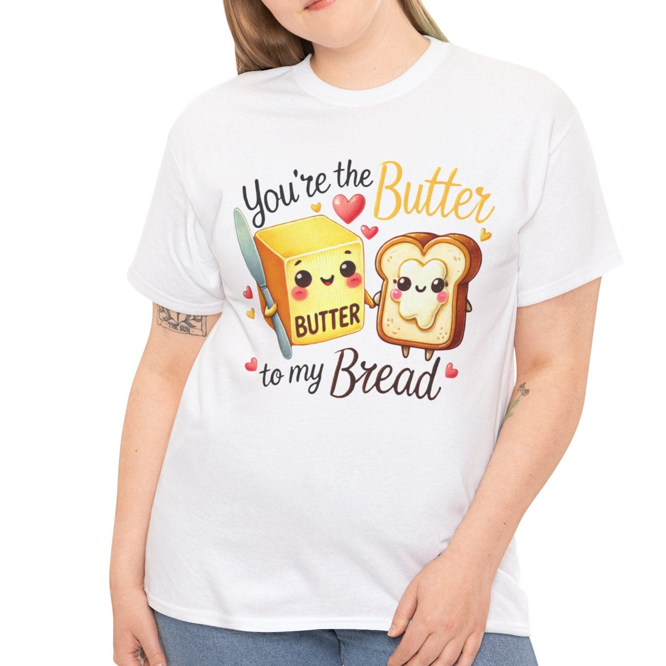 You're the Butter to My Bread Tee - Kim’s Signature Beauty & Accessories    