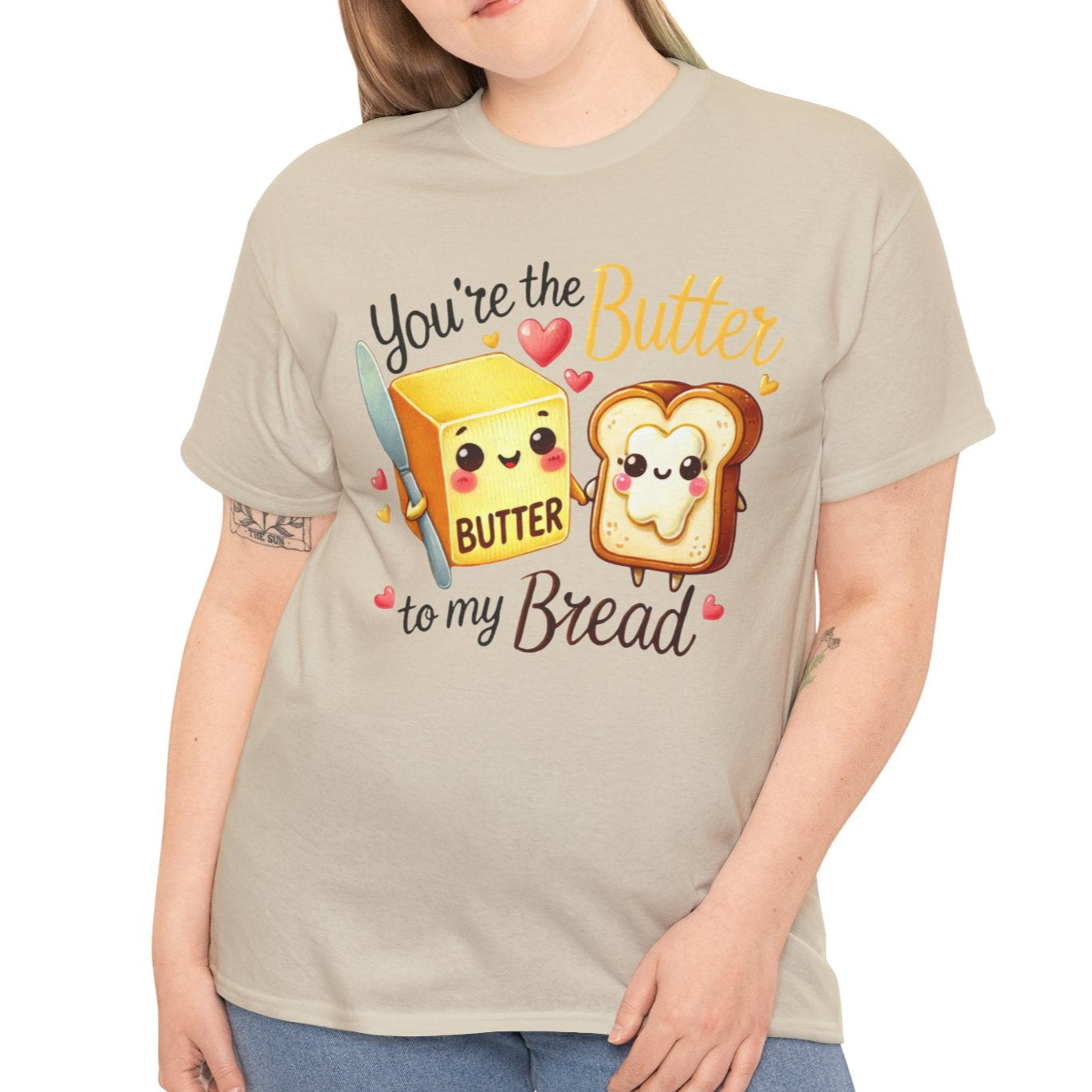 You're the Butter to My Bread Tee - Kim’s Signature Beauty & Accessories    