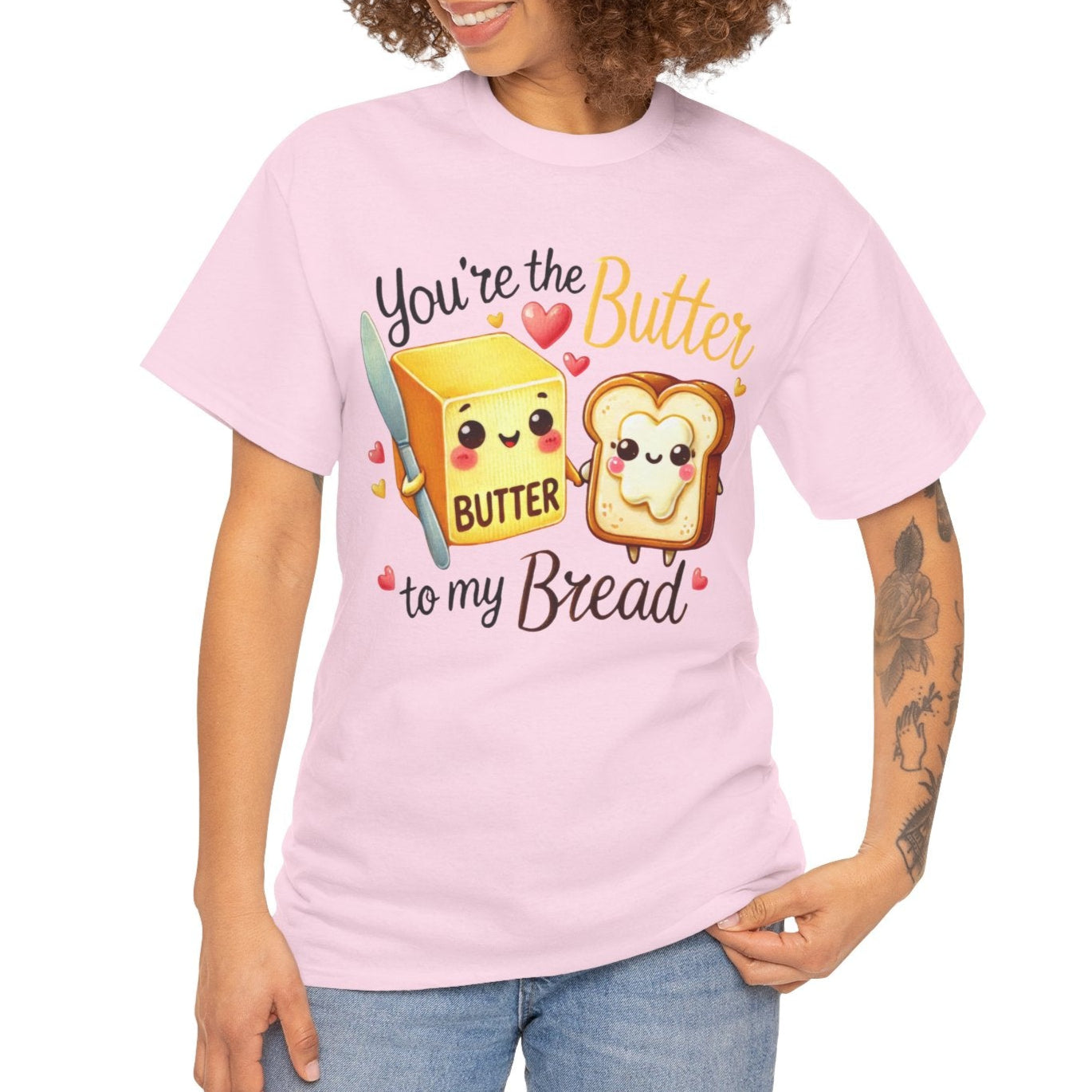 You're the Butter to My Bread Tee - Kim’s Signature Beauty & Accessories    
