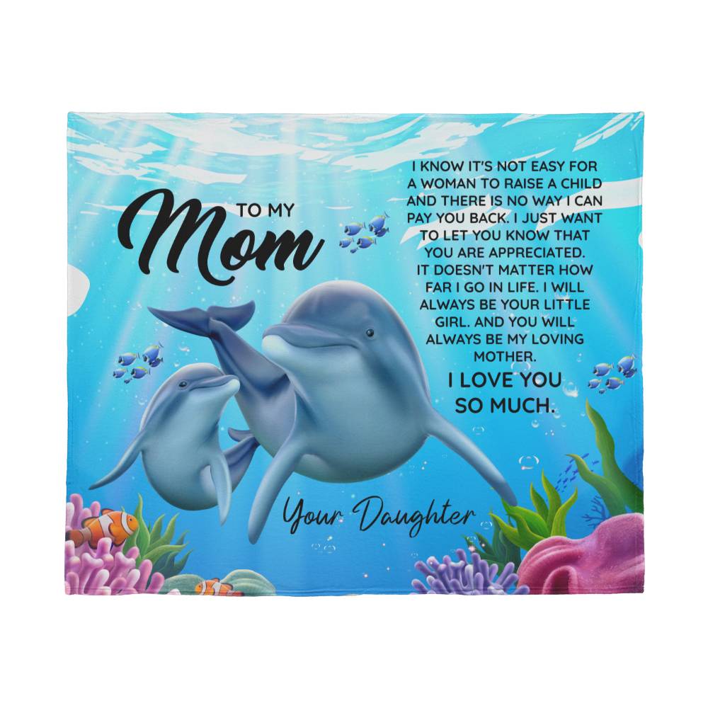 Your Little Girl Blanket 50x60 - Kim’s Signature Beauty & Accessories    