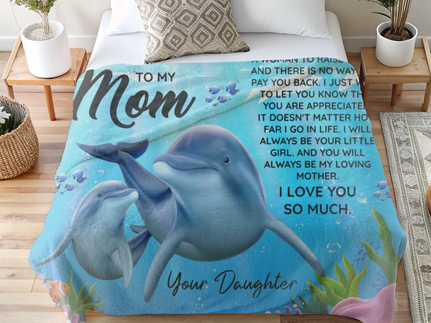 Your Little Girl Blanket 50x60 - Kim’s Signature Beauty & Accessories    