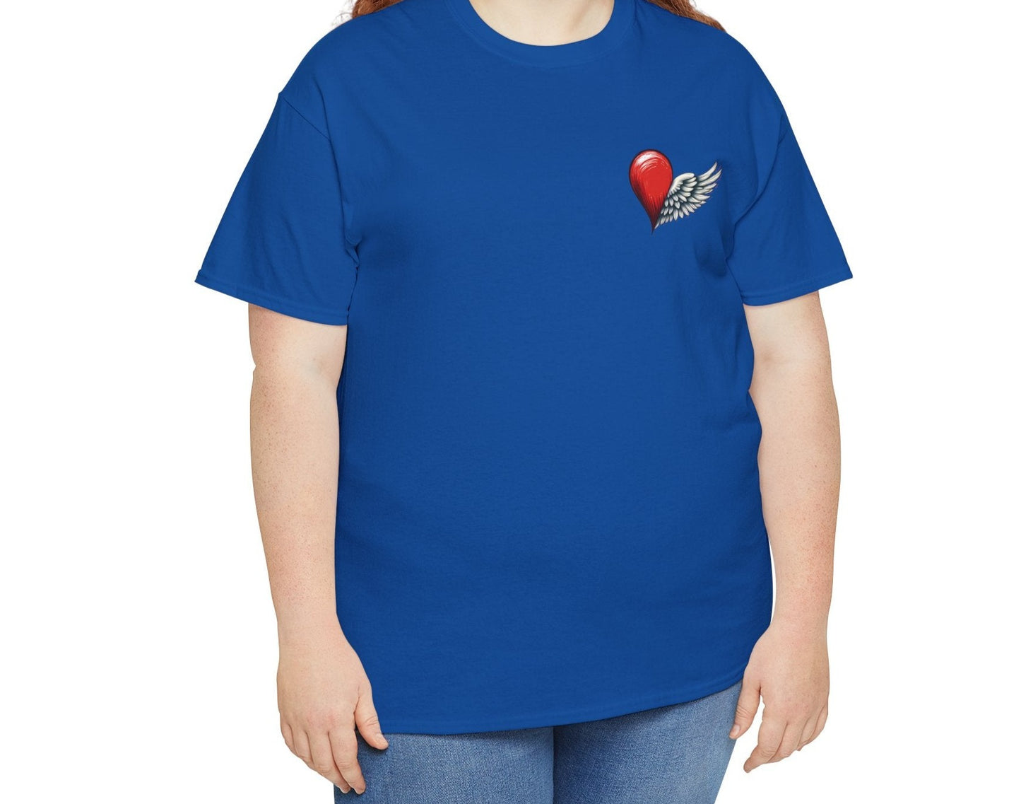 Your Wings Were Ready | Front & Back Printed Tee - Kim’s Signature Beauty & Accessories    