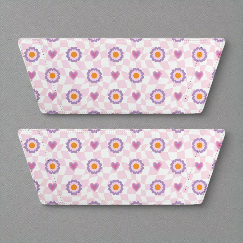 Youth Checkered Heart Slide Sandals - Kim’s Signature Beauty & Accessories    