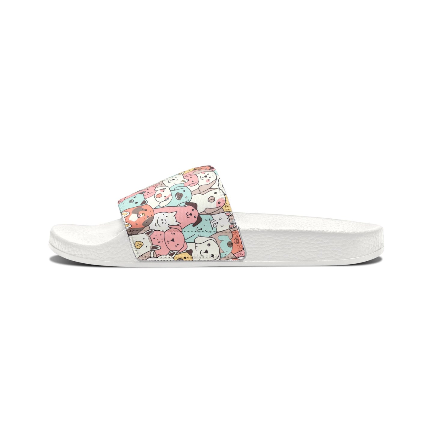 Youth Cute Dog Print Removable-Strap Sandals - Kim’s Signature Beauty & Accessories    