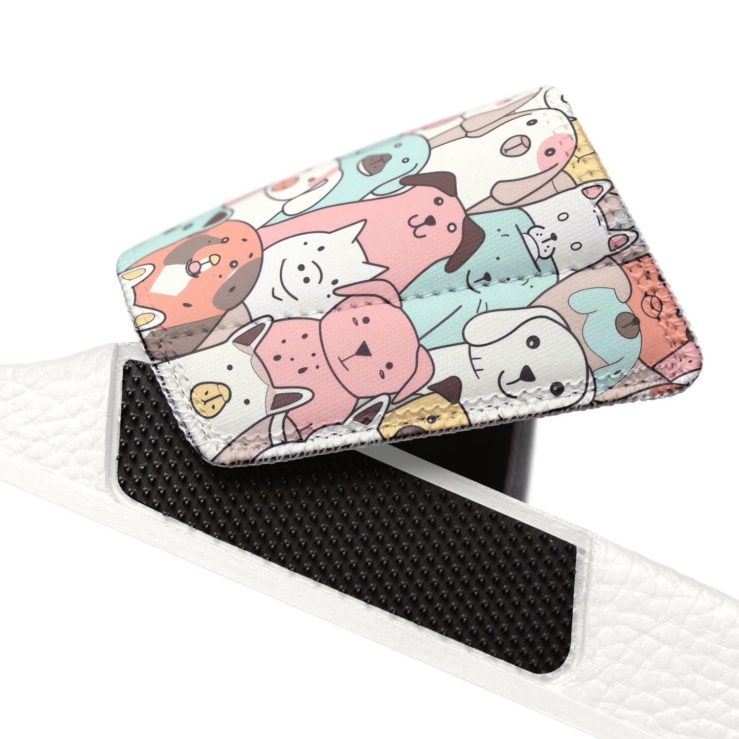 Youth Cute Dog Print Removable-Strap Sandals - Kim’s Signature Beauty & Accessories    