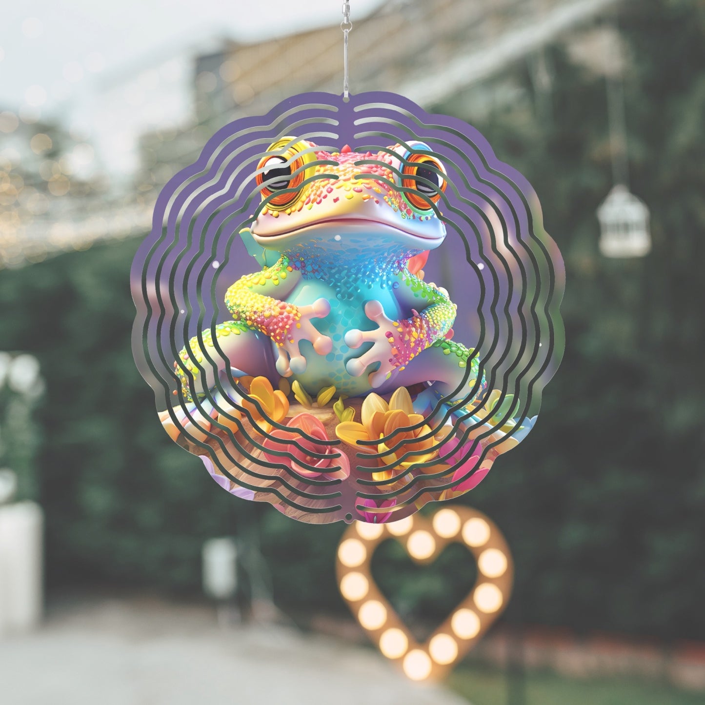 Fancy Frog Wind Spinner - Kim’s Signature Beauty & Accessories    (Store description)
