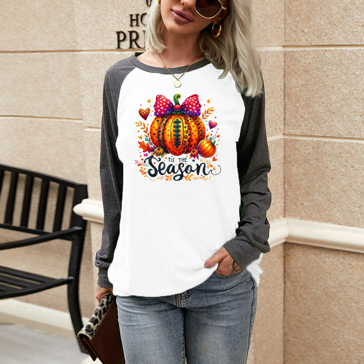 Tis The Season Long Sleeve Tee - Kim’s Signature Beauty & Accessories    (Store description)