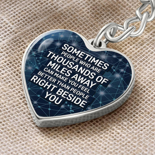 Thousand Miles Away | Keychain - Kim’s Signature Beauty & Accessories    