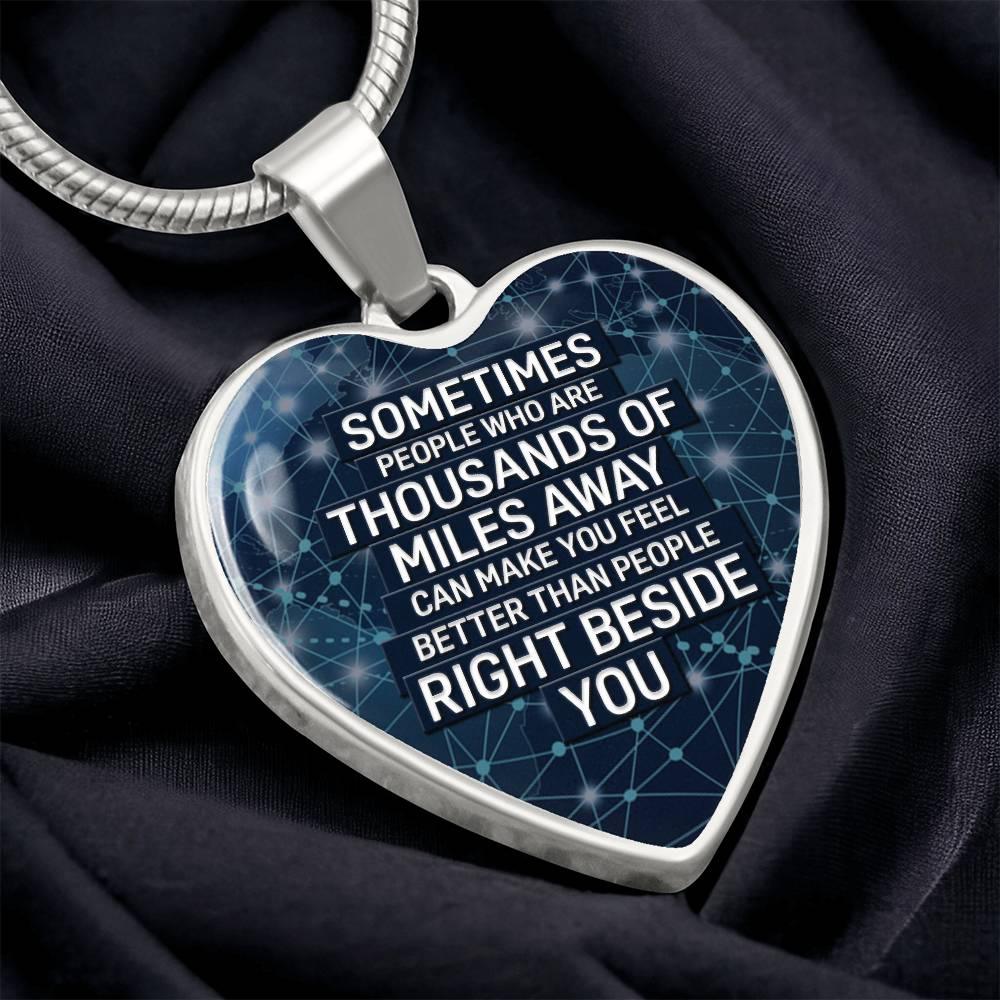 Thousand Miles Away Necklace - Kim’s Signature Beauty & Accessories    (Store description)