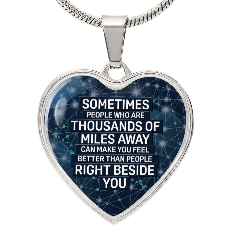Thousand Miles Away Necklace - Kim’s Signature Beauty & Accessories    (Store description)