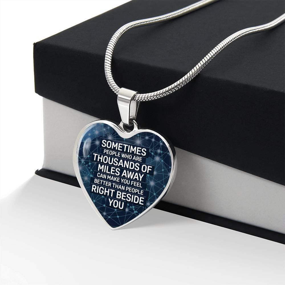 Thousand Miles Away Necklace - Kim’s Signature Beauty & Accessories    (Store description)