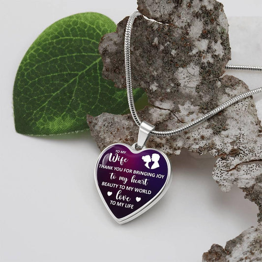 Joy, Beauty, Love Wife Necklace - Kim’s Signature Beauty & Accessories    