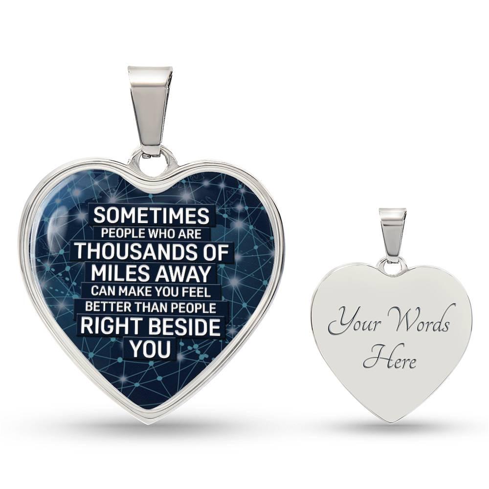 Thousand Miles Away Necklace - Kim’s Signature Beauty & Accessories    (Store description)