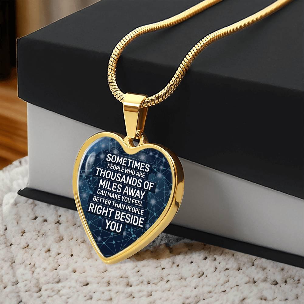 Thousand Miles Away Necklace - Kim’s Signature Beauty & Accessories    (Store description)