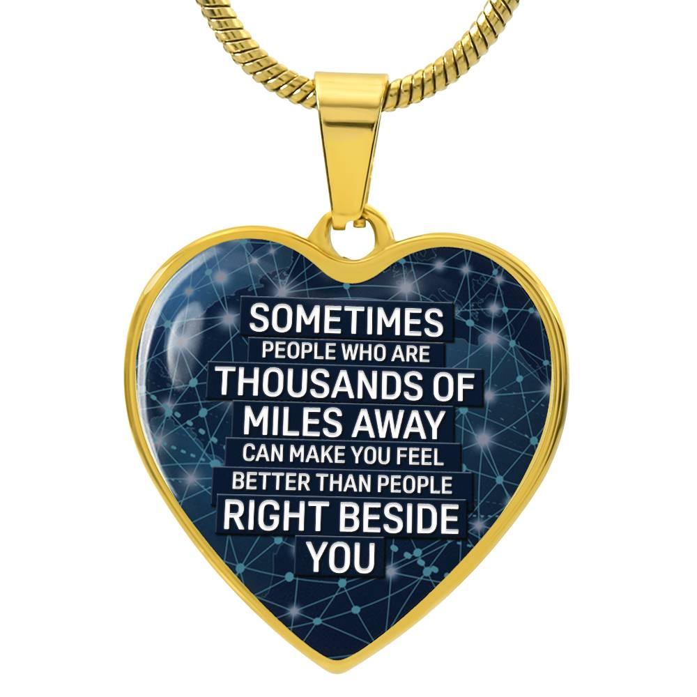 Thousand Miles Away Necklace - Kim’s Signature Beauty & Accessories    (Store description)