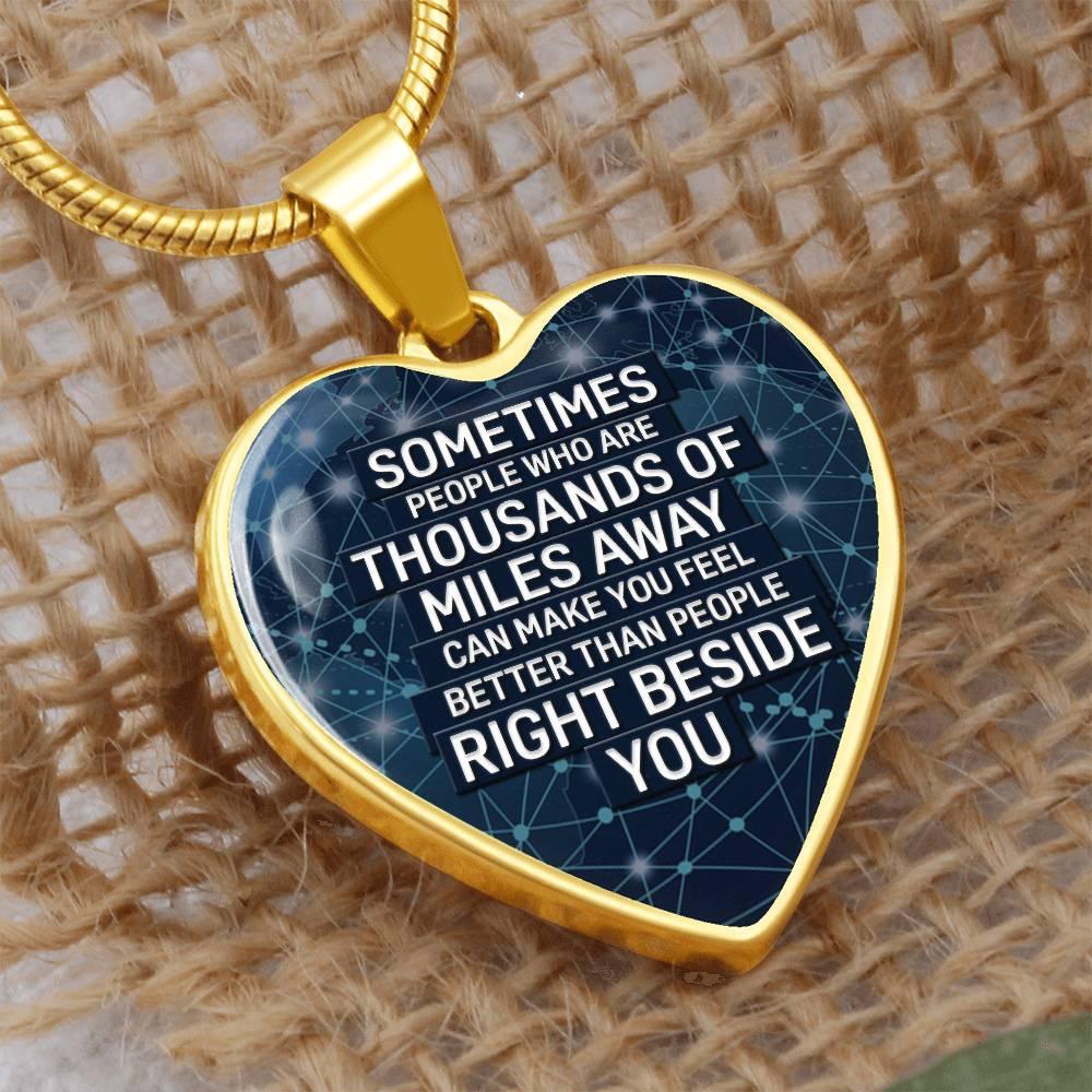 Thousand Miles Away Necklace - Kim’s Signature Beauty & Accessories    (Store description)