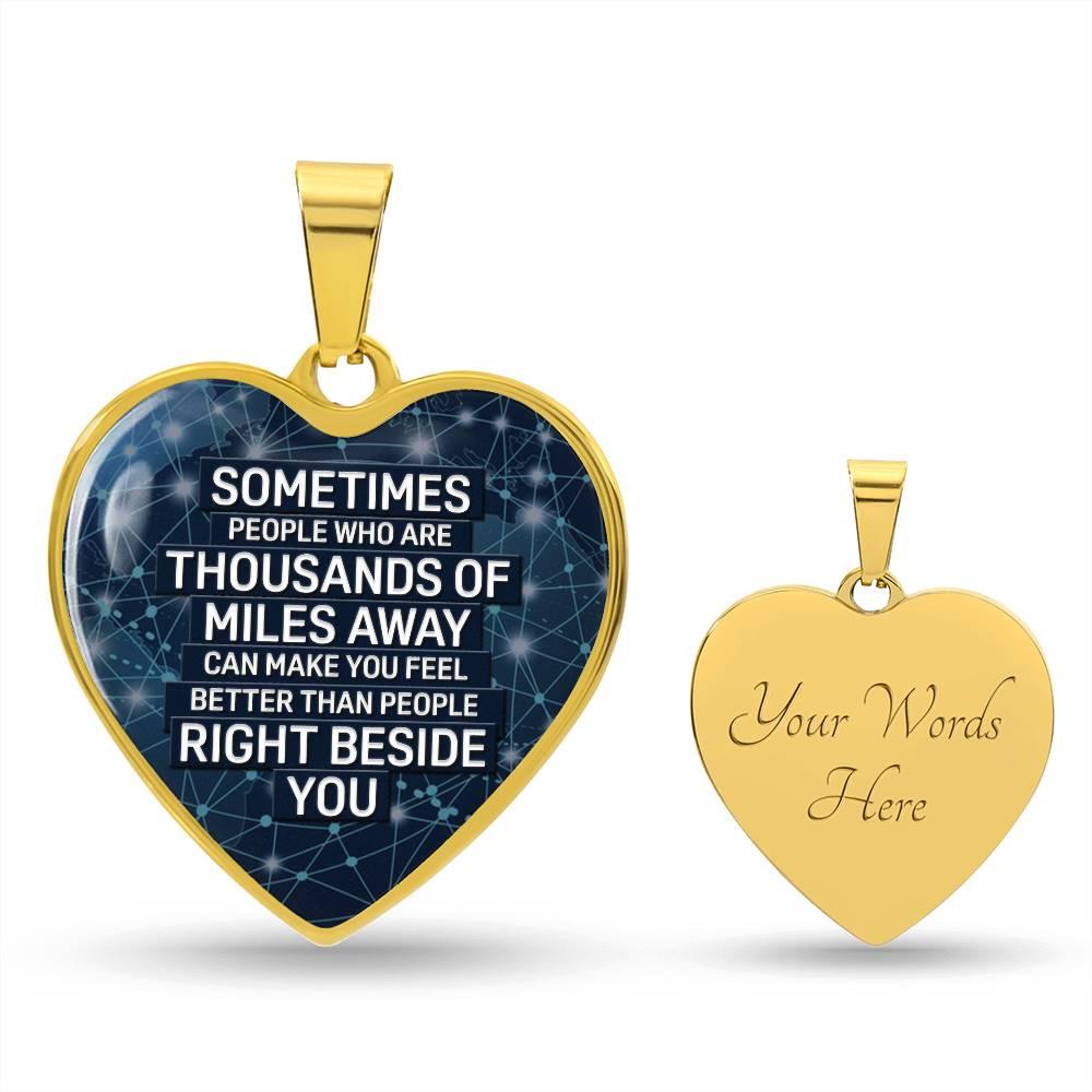 Thousand Miles Away Necklace - Kim’s Signature Beauty & Accessories    (Store description)