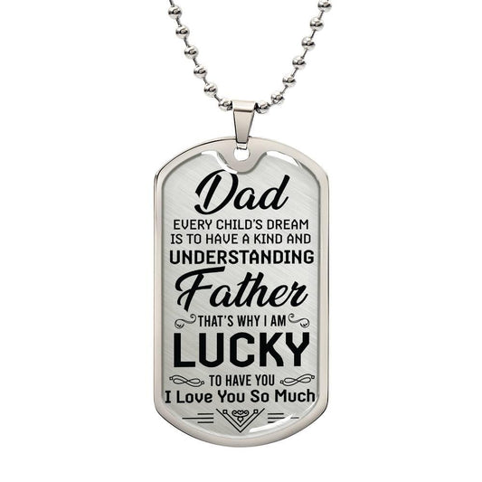 My King, My Father Dog Tag - Kim’s Signature Beauty & Accessories    