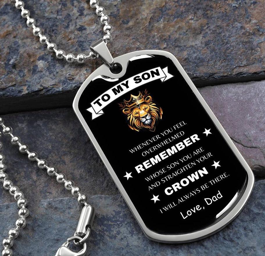 To My Son, When you feel overwhelmed - Kim’s Signature Beauty & Accessories    (Store description)
