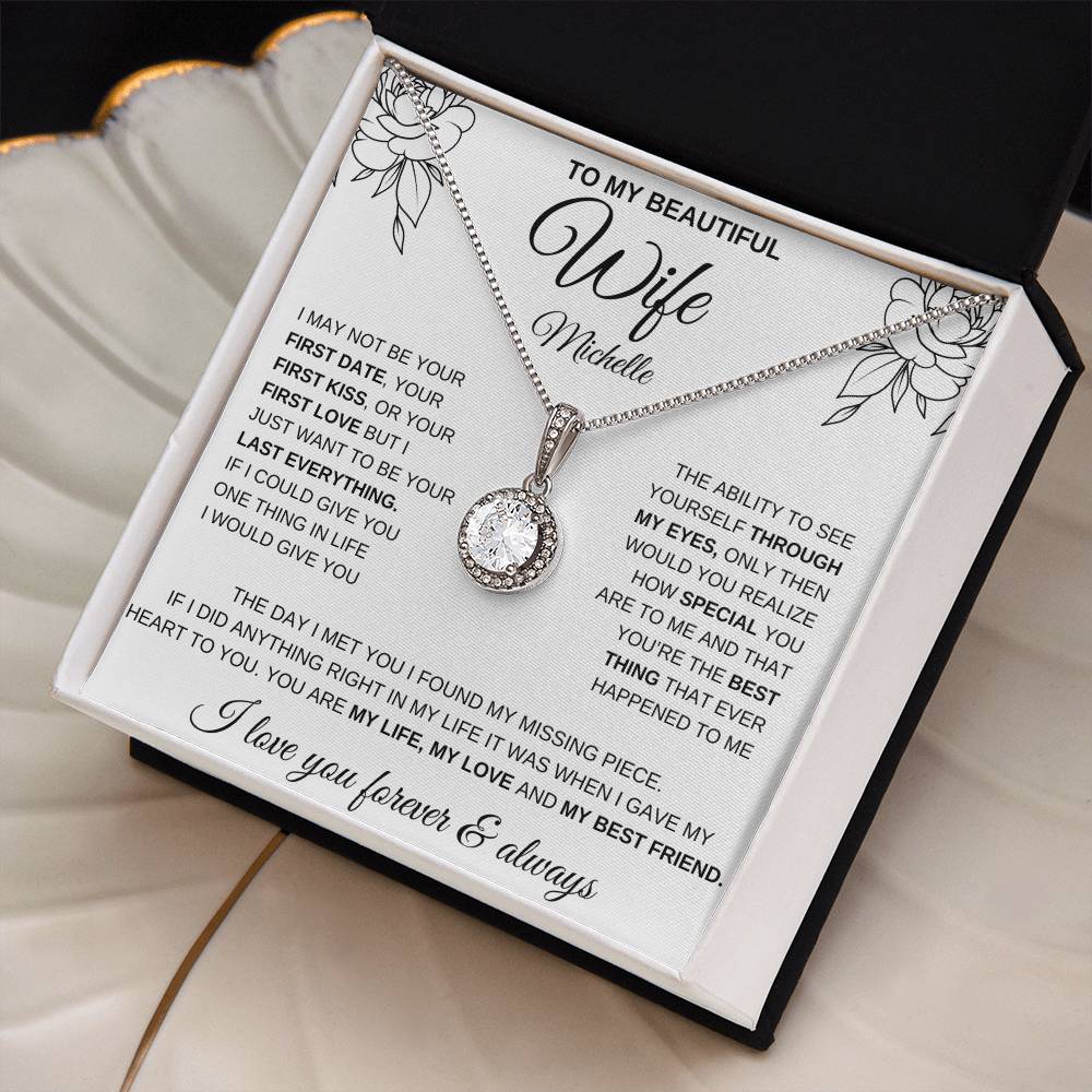 My Beautiful Wife | Eternal Hope Necklace (Personalize) - Kim’s Signature Beauty & Accessories    (Store description)