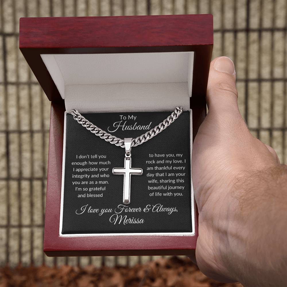 Message for My Husband (Personalized) Necklace - Kim’s Signature Beauty & Accessories    (Store description)