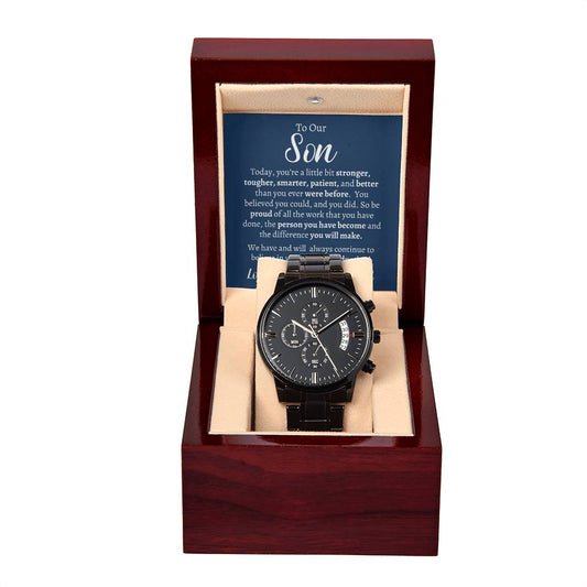 Son | Graduation Message Card | Watch - Kim’s Signature Beauty & Accessories    (Store description)