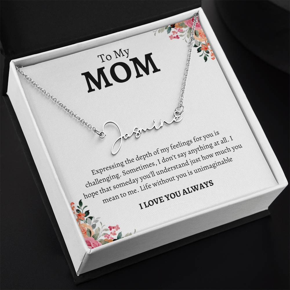 Mom, Mean so much to me - Kim’s Signature Beauty & Accessories    (Store description)