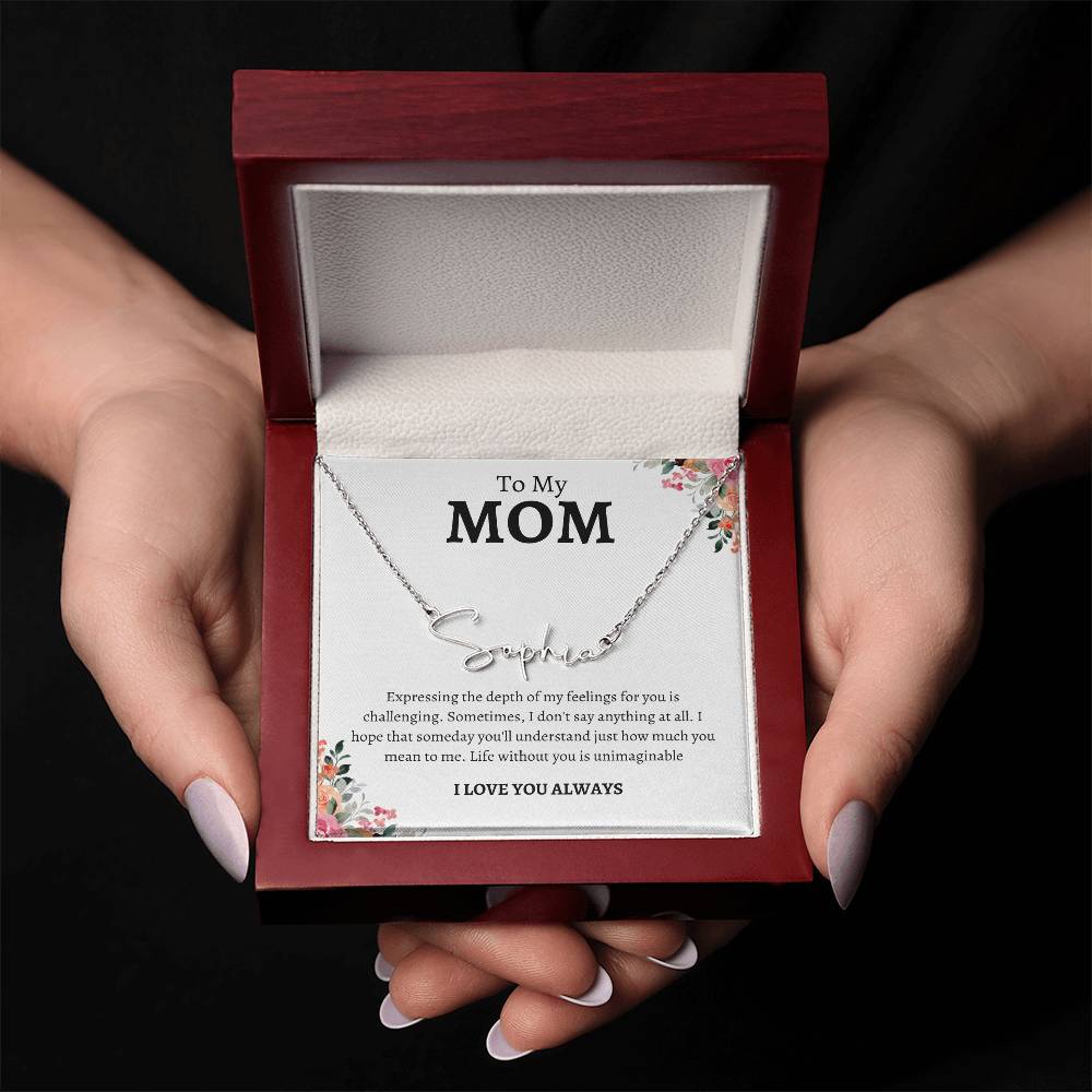 Mom, Mean so much to me - Kim’s Signature Beauty & Accessories    (Store description)