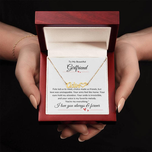 Girlfriend | Personalized Name necklace - Kim’s Signature Beauty & Accessories    