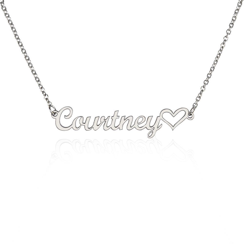 Signature Style: Personalized Name Necklace - Kim’s Signature Beauty & Accessories    (Store description)