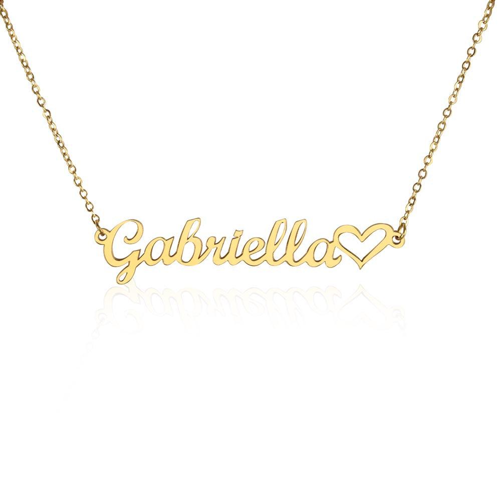 Signature Style: Personalized Name Necklace - Kim’s Signature Beauty & Accessories    (Store description)