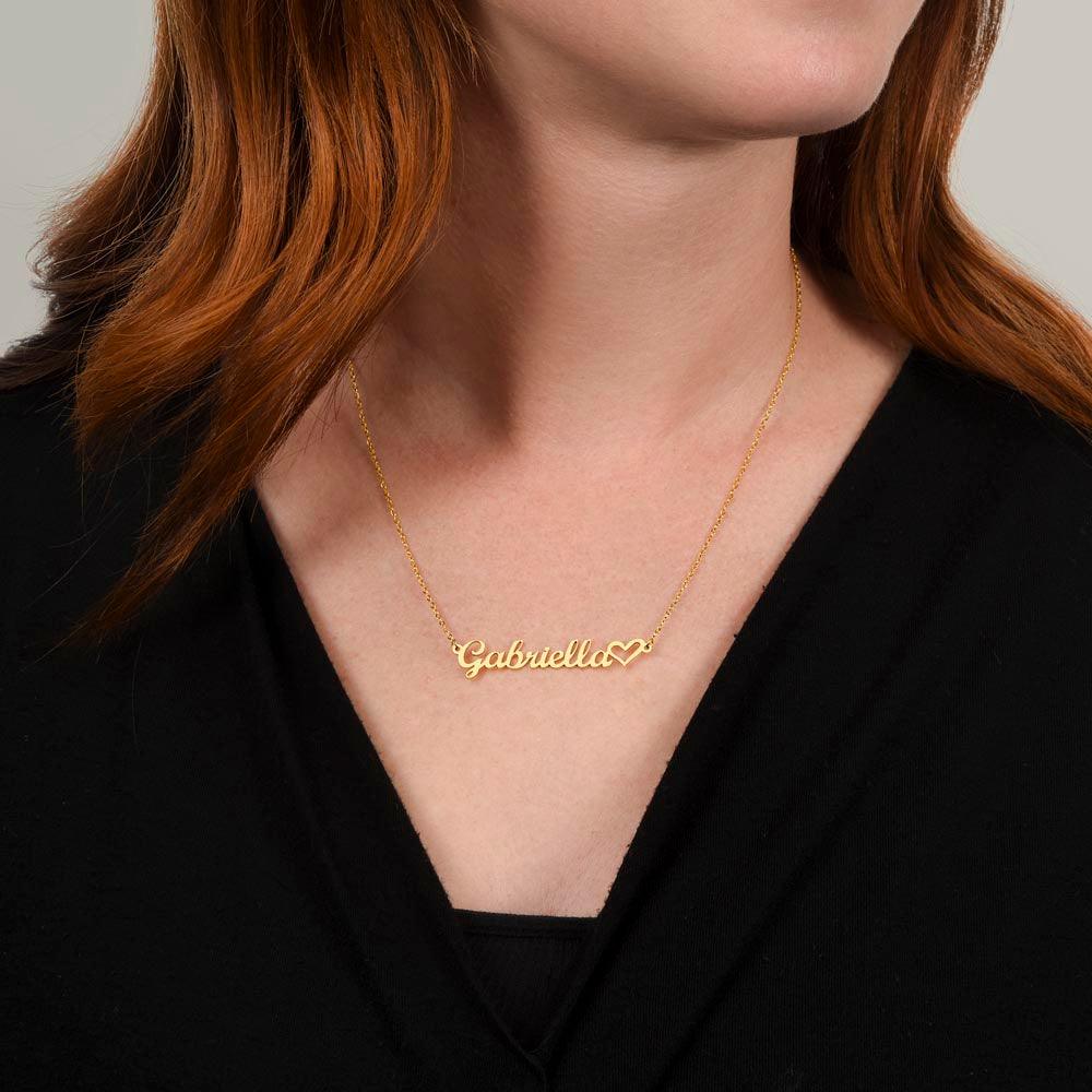 Signature Style: Personalized Name Necklace - Kim’s Signature Beauty & Accessories    (Store description)