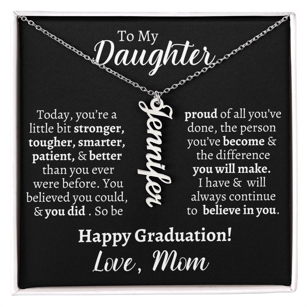Daughter | Happy Graduatuon | Personalized necklace - Kim’s Signature Beauty & Accessories    (Store description)