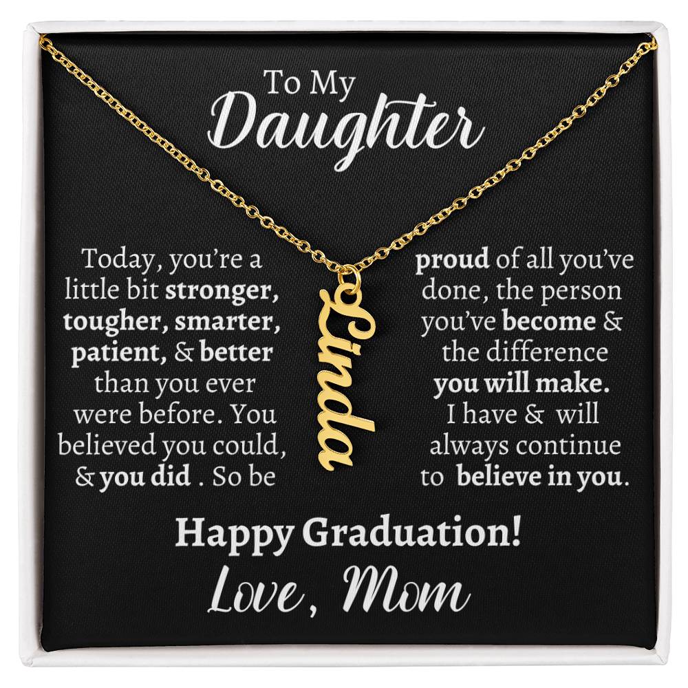 Daughter | Happy Graduatuon | Personalized necklace - Kim’s Signature Beauty & Accessories    (Store description)
