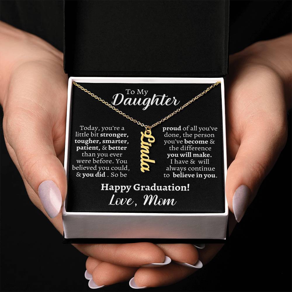 Daughter | Happy Graduatuon | Personalized necklace - Kim’s Signature Beauty & Accessories    (Store description)
