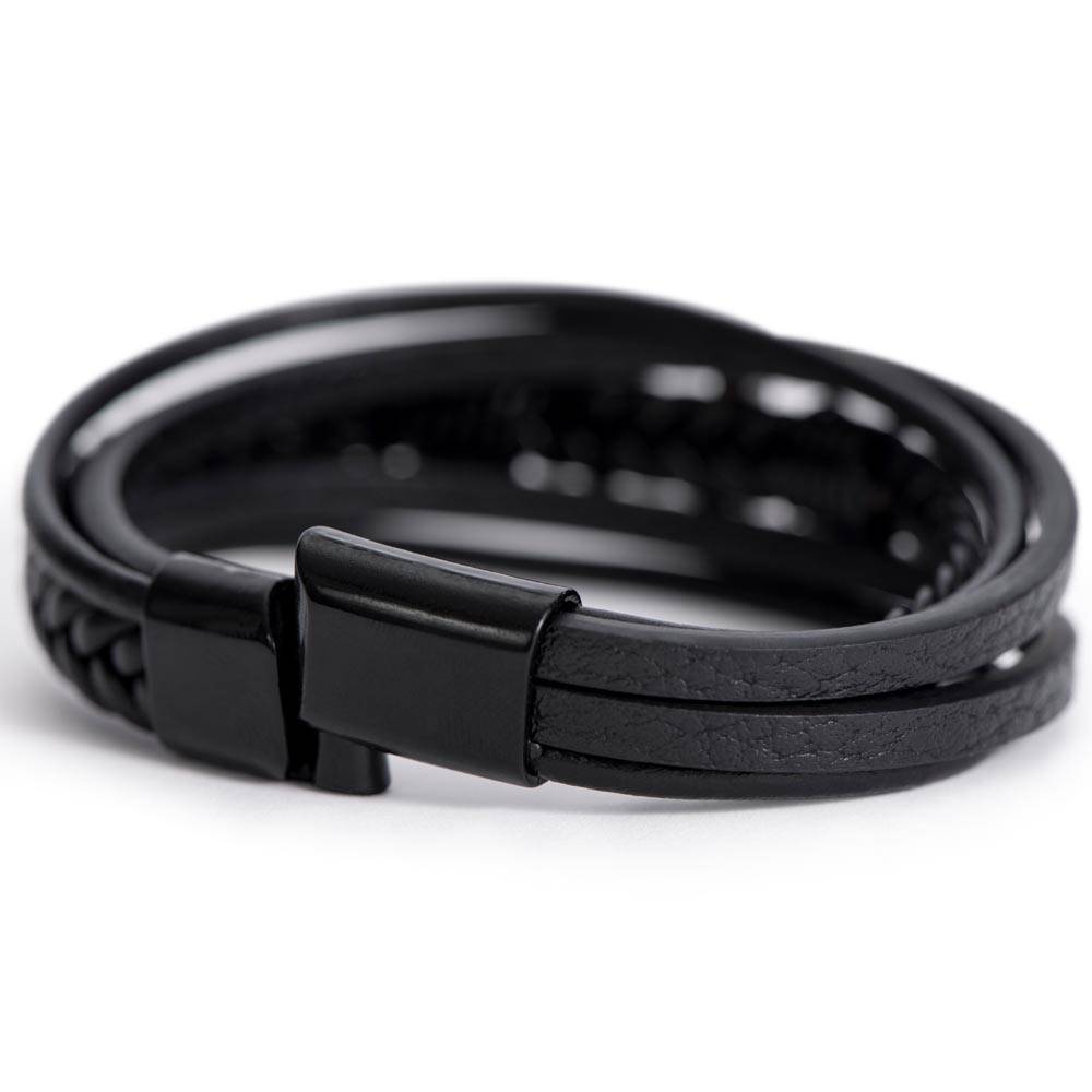 To My Husband | Man of Integrity Cross Bracelet - Kim’s Signature Beauty & Accessories    (Store description)