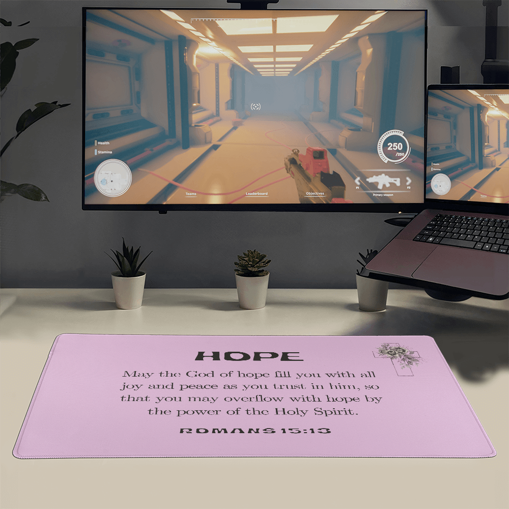 Hope | Romans 15:13 Desk Mat