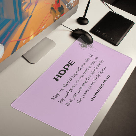 Hope | Romans 15:13 Desk Mat