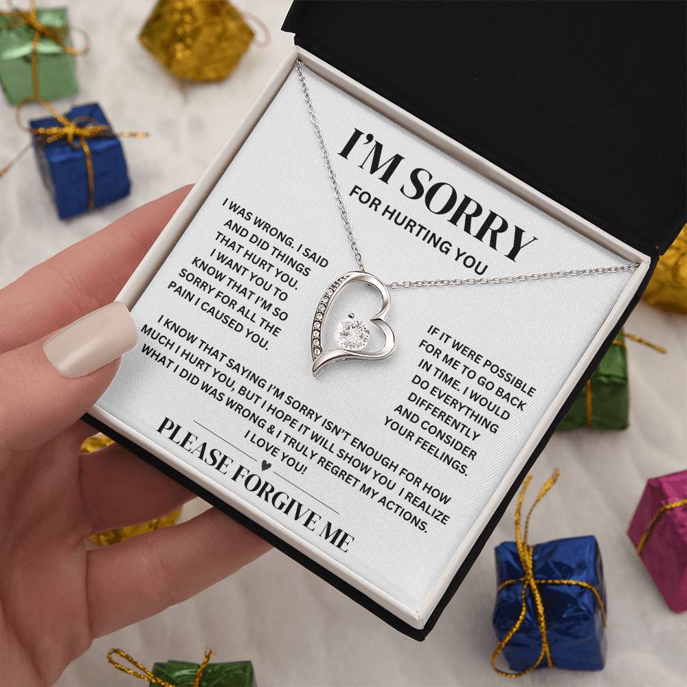 I'm Sorry I Hurt You! Necklace - Kim’s Signature Beauty & Accessories    (Store description)
