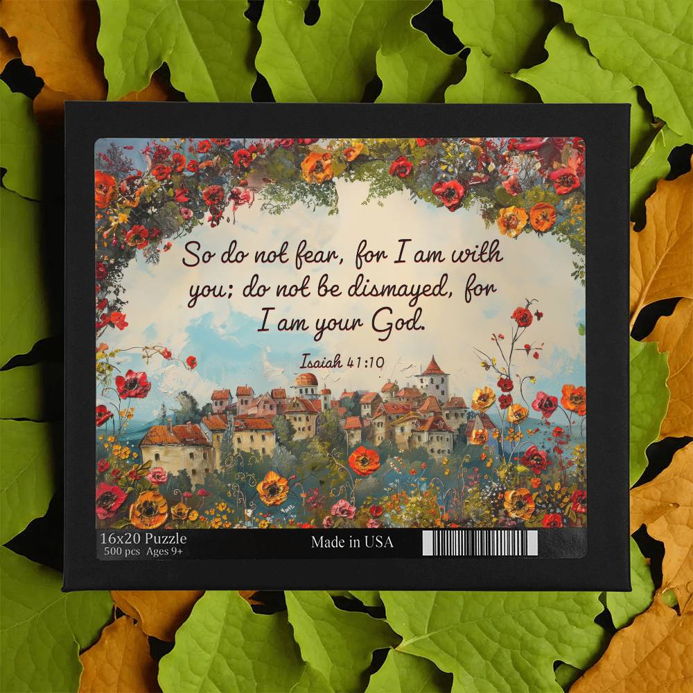 Isiah 41:10 Bible Verse Large Puzzle - Kim’s Signature Beauty & Accessories    (Store description)