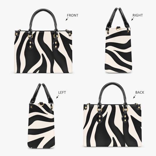 Zebra Print Tote Bag - Kim’s Signature Beauty & Accessories    (Store description)