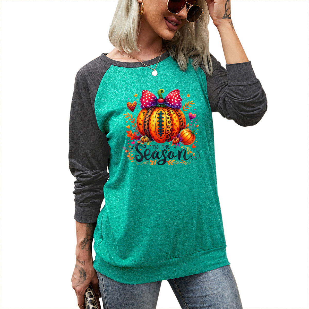 Tis The Season Long Sleeve Tee - Kim’s Signature Beauty & Accessories    (Store description)