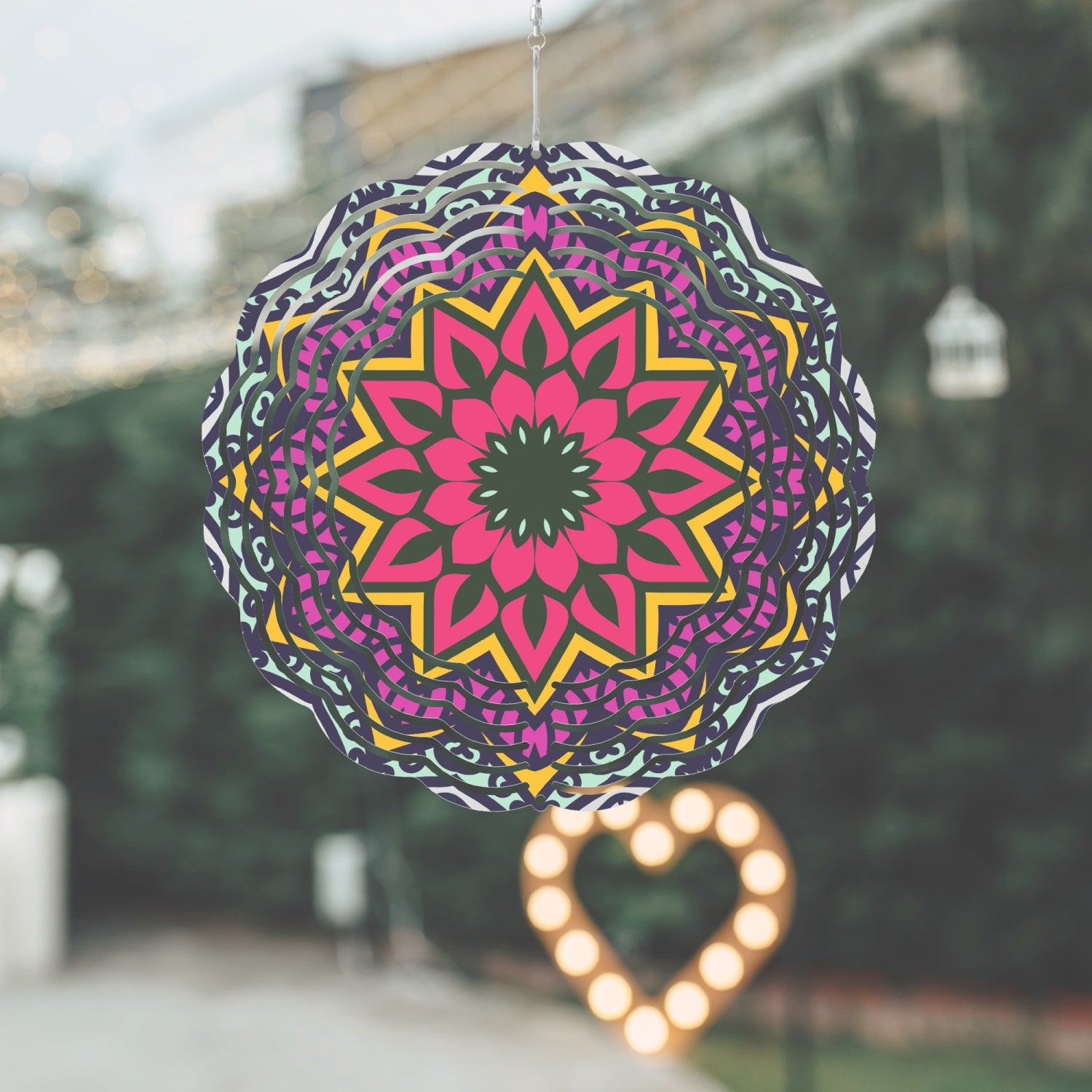 Pink Romance Wind Spinner - Kim’s Signature Beauty & Accessories    (Store description)