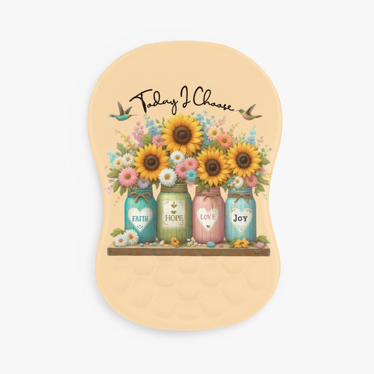 Today I choose..... Mouse Pad with Wrist Rest - Kim’s Signature Beauty & Accessories    (Store description)
