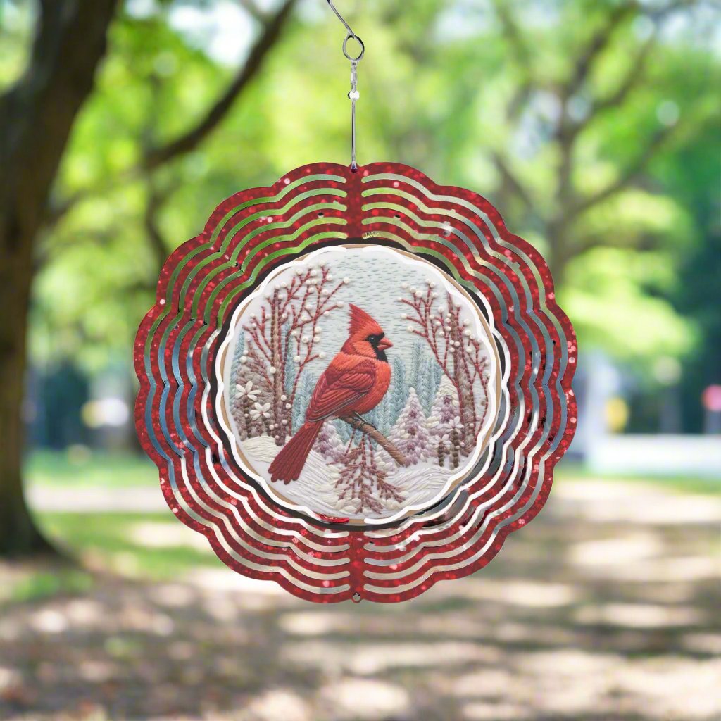 Cardinal Wind Spinner - Kim’s Signature Beauty & Accessories    (Store description)