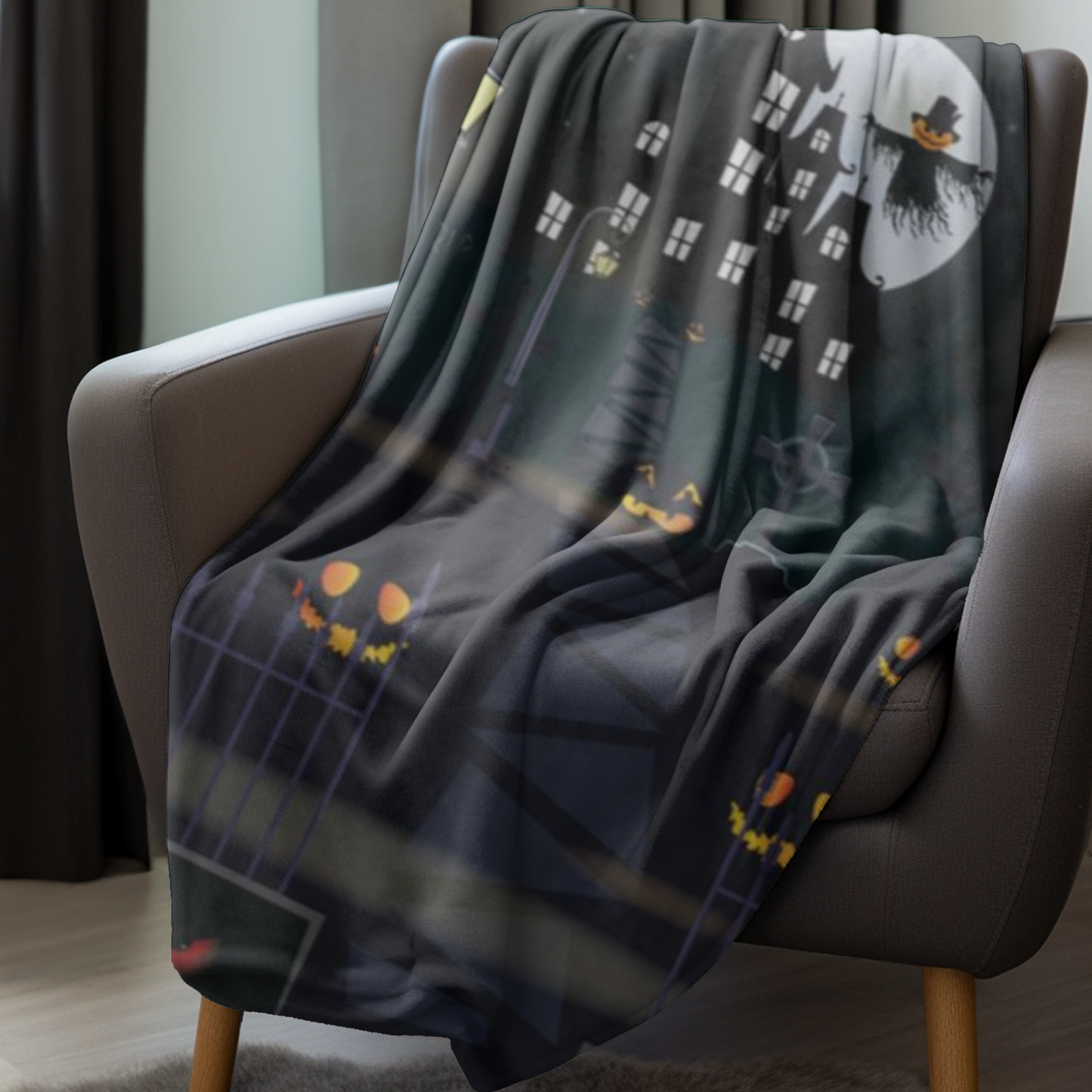 Haunted House Blanket - Kim’s Signature Beauty & Accessories    