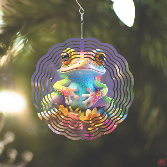 Fancy Frog Wind Spinner - Kim’s Signature Beauty & Accessories    (Store description)